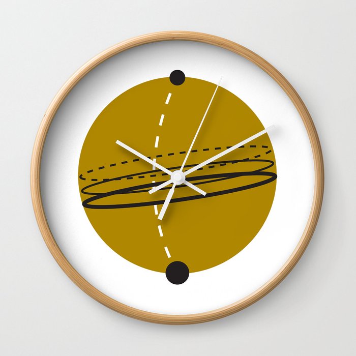 Elliptical Orbit Wall Clock