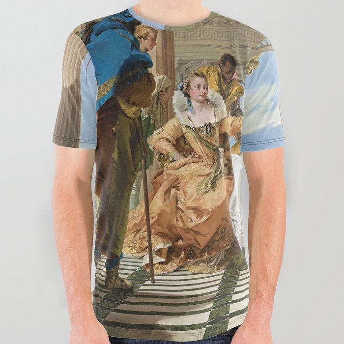 The Banquet of Cleopatra by Giambattista Tiepolo (1744) All Over Graphic Tee