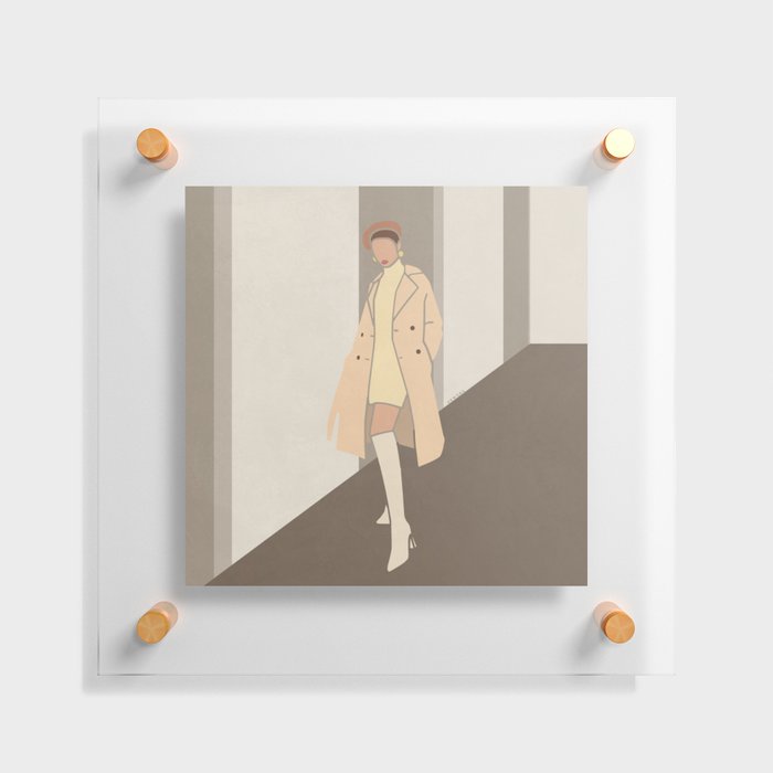 Overcoat Floating Acrylic Print