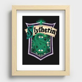 Slytherin Recessed Framed Print