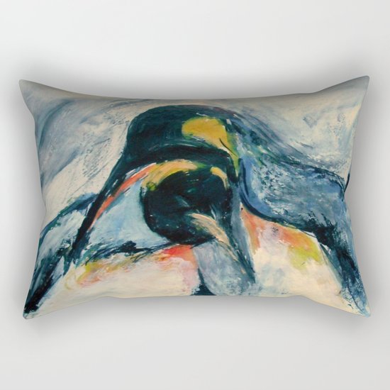 Penguins Rectangular Pillow