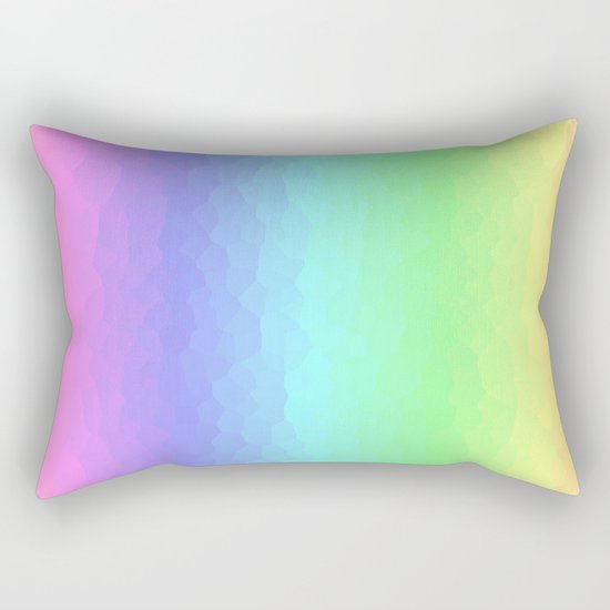 Vertical Pastels Rectangular Pillow