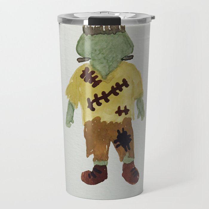 Trick or Treat Halloween Toddler Frankenstein Monster Travel Mug