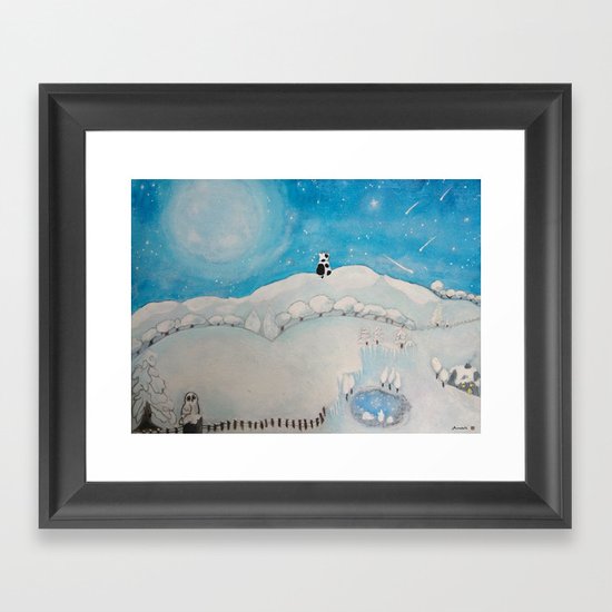 MICETTO HILL Framed Art Print