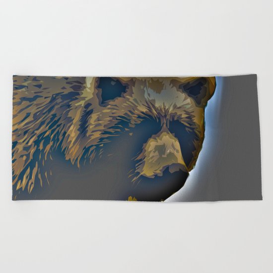 Bear Beach Towel