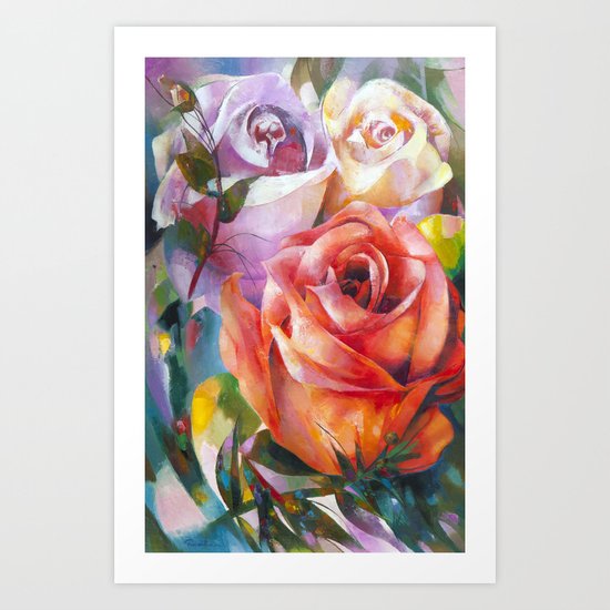 Roses Art Print