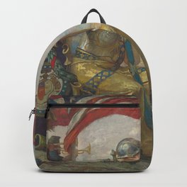 trumpets of missouri - edwin howland blashfield  Backpack