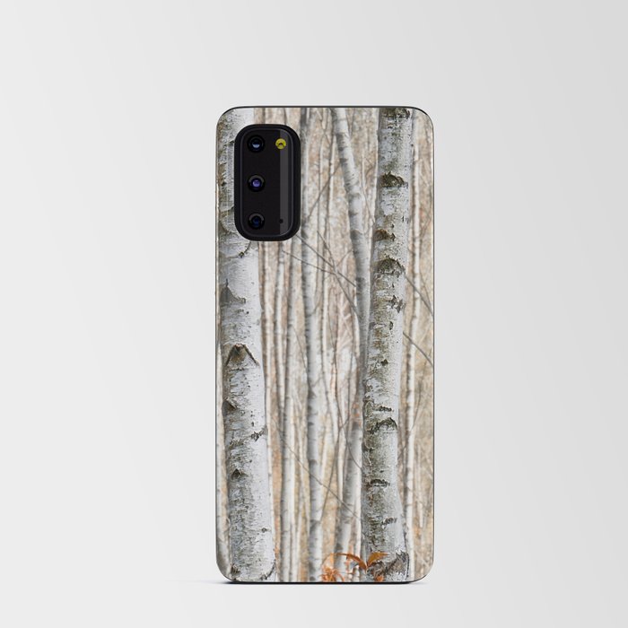 Birch Forest Autumn 67 Android Card Case