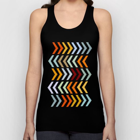 Orange Film Burn I Unisex Tank Top