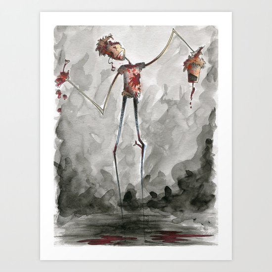Brains! Art Print