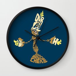 Be our guest Wall Clock