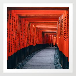 Japan Photography - Fushimi Inari Taisha Art Print