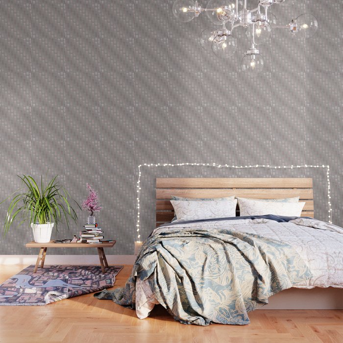 Girly Rose Gold Grey Pineapple Pattern Wallpaper By Naughtycat