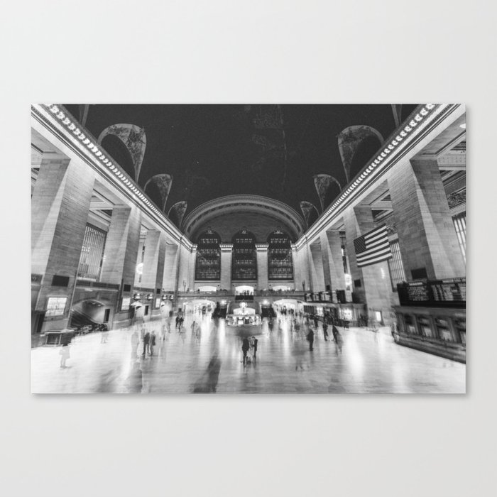 Grand Central Station In New York City Canvas Print By Nolinesphotography