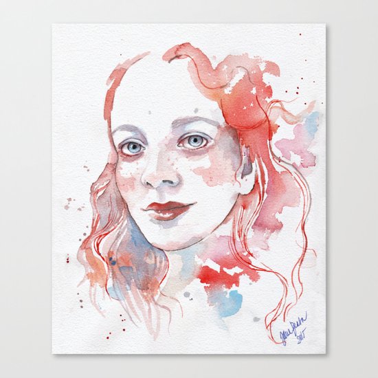 Selfportrait 2015 Canvas Print