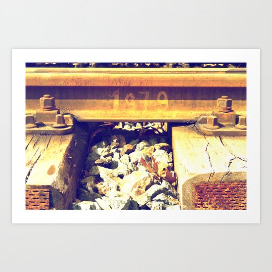 railway since 1979 Art Print