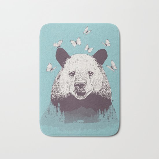 Let's Bear Friends Bath Mat