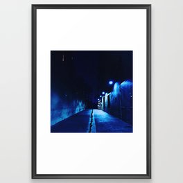Blue Midnight Framed Art Print