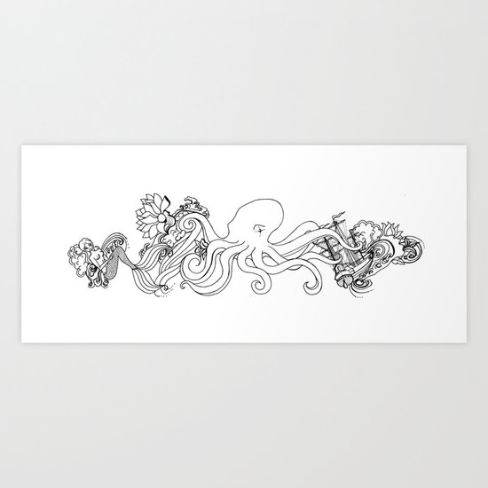 Hidden Treasure Art Print