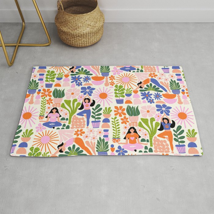 Yoga Pattern Rug