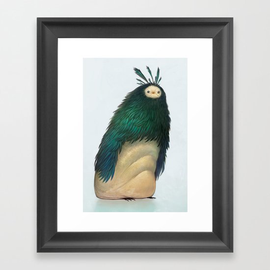 Pooting Lilbitry Framed Art Print