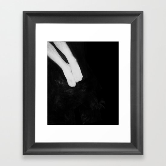 Lost Feathers Framed Art Print