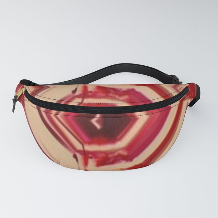 Rock N Roll Bloody Psychedelic Red Pattern Fanny Pack