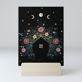 Tiny House - Blooming Mini Art Print