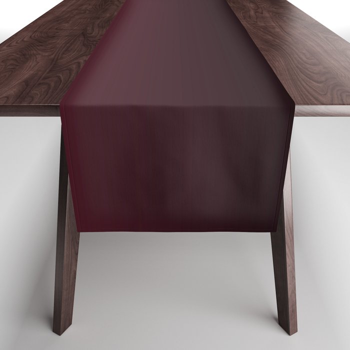 Burgundy Wine Ombre Gradient Table Runner