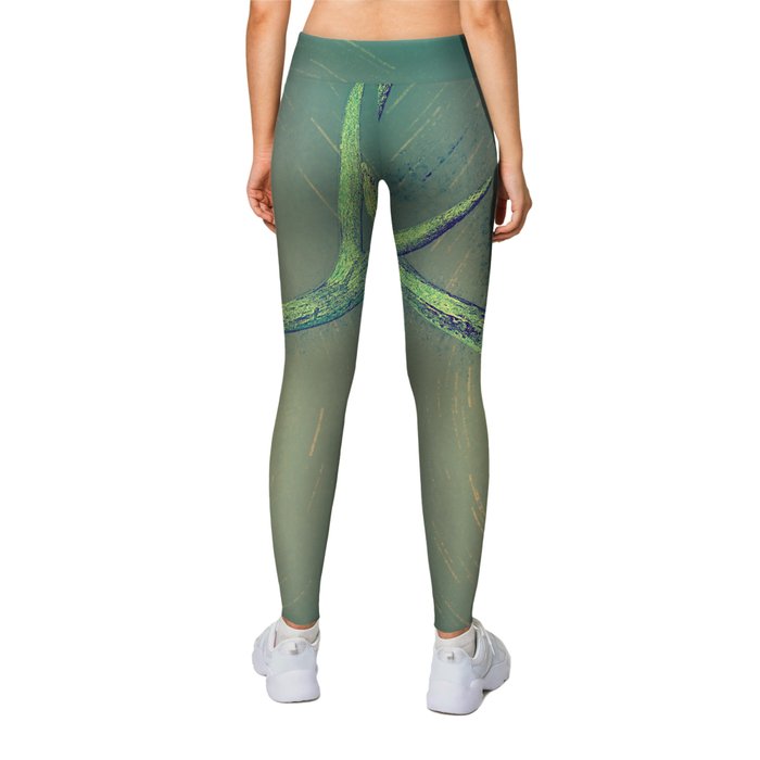 Antler deer Leggings by 4T4 Design Society6