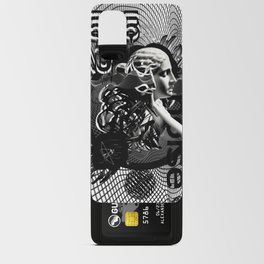 Art001  Black and white collage  Android Card Case
