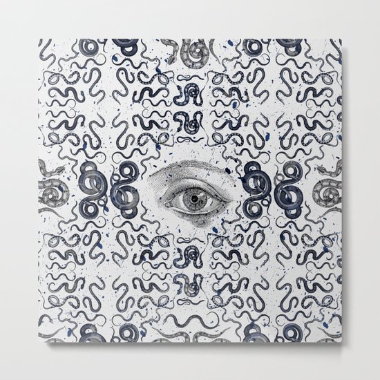 DEVIL EYE Metal Print