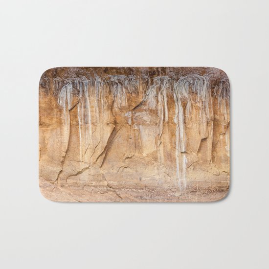 Time's Language (Zion National Park, Utah) Bath Mat