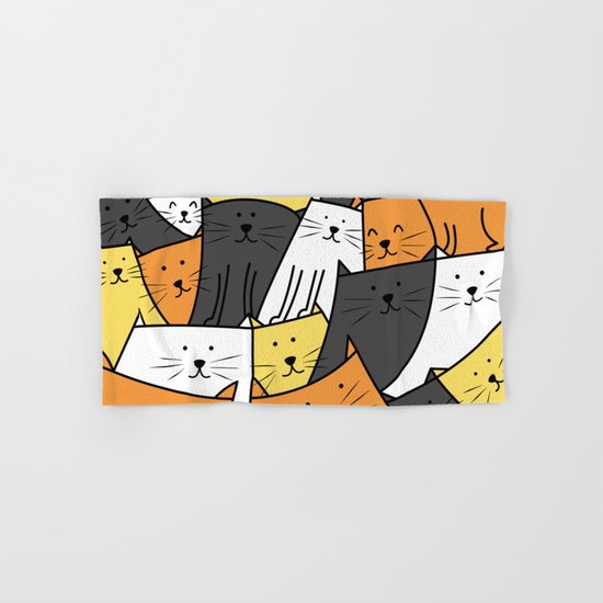 The Cats are Watching Hand & Bath Towel