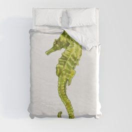 Sergio the Seahorse Duvet Cover