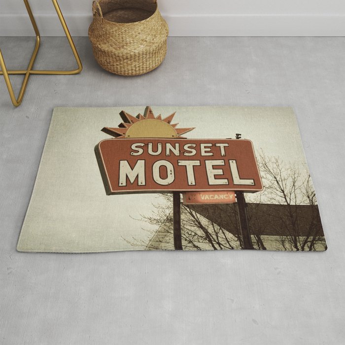 Sunset Motel Rug