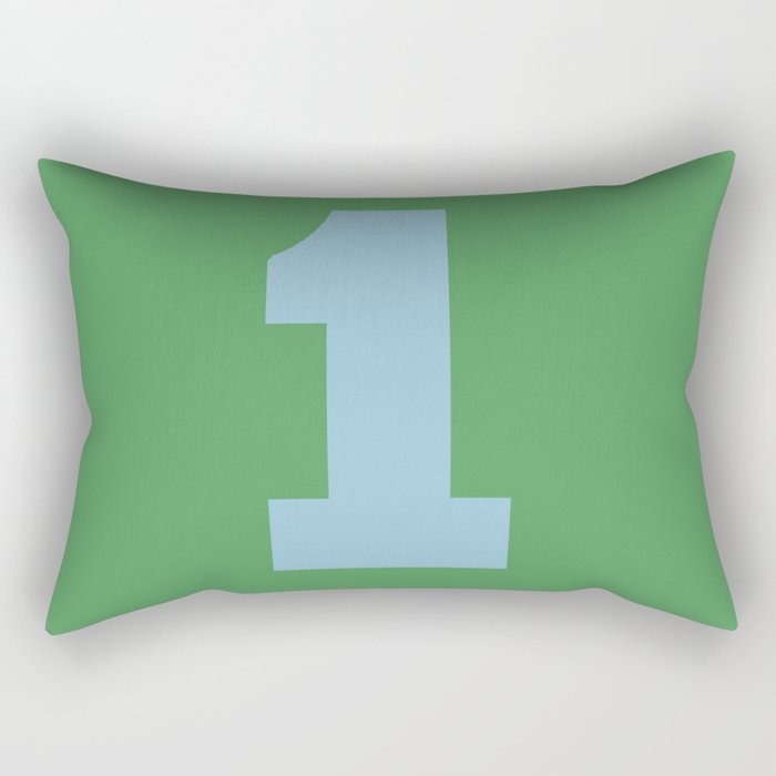 Number 1 Rectangular Pillow