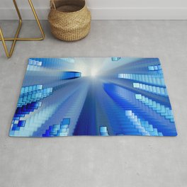 The Speed of Light Squared Rug