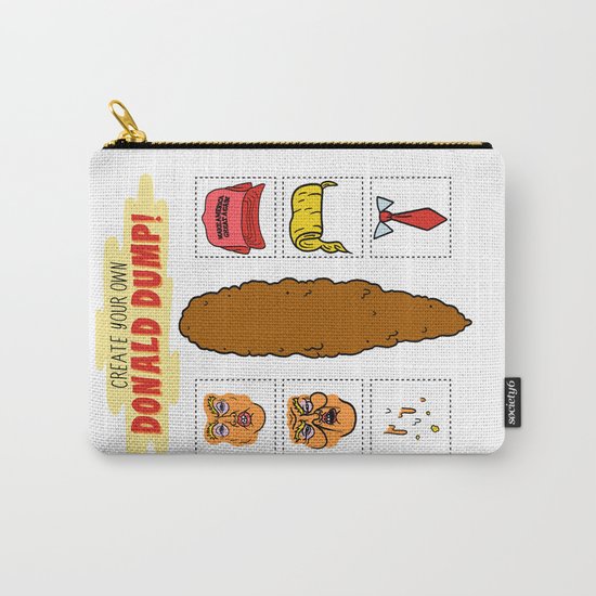 DIY Donald Dump Carry-All Pouch
