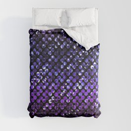 Crystal Bling Strass Purple G323 Comforter