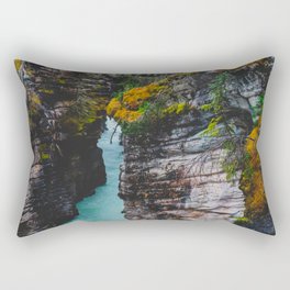 Athabasca Falls | Jasper, Alberta | Landscape Photography Rectangular Pillow