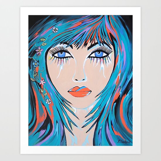 Zahara Art Print