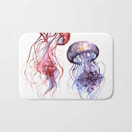 Jellyfish Bath Mat