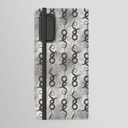 Serpentine of Silver Android Wallet Case