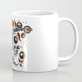 Folk Embroidery Art Coffee Mug