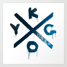 Kygo wet paint logo (fan art) Art Print