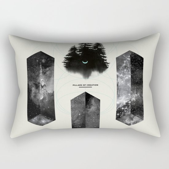 PILLARS OF CREATION Rectangular Pillow