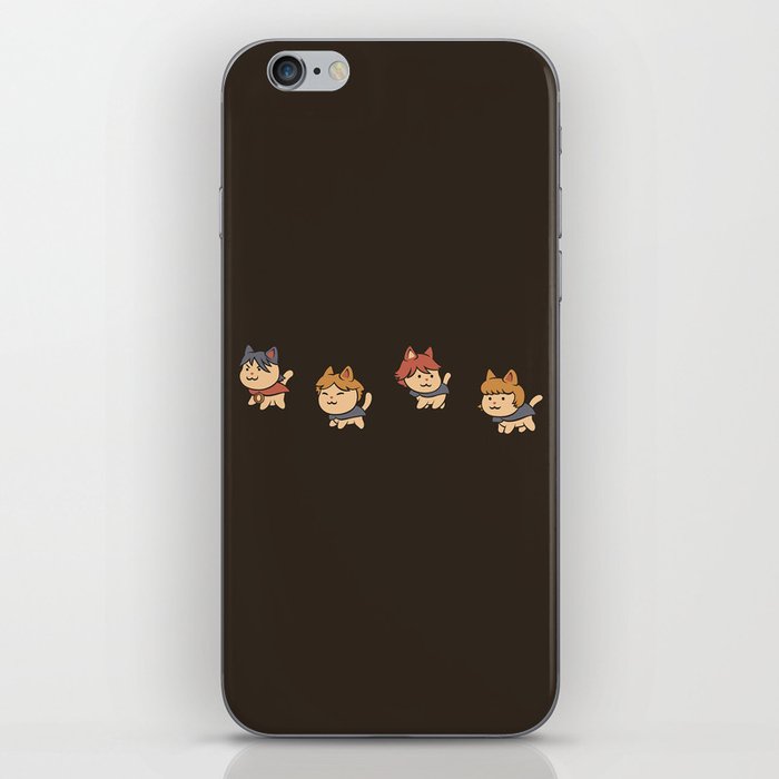 Fellowship Of The Cats by Tobe Fonseca iPhone Skin