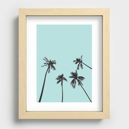 Palm trees 5 Recessed Framed Print