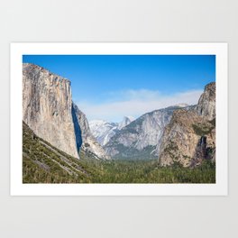 Tunnel View - Yosemite Art Print